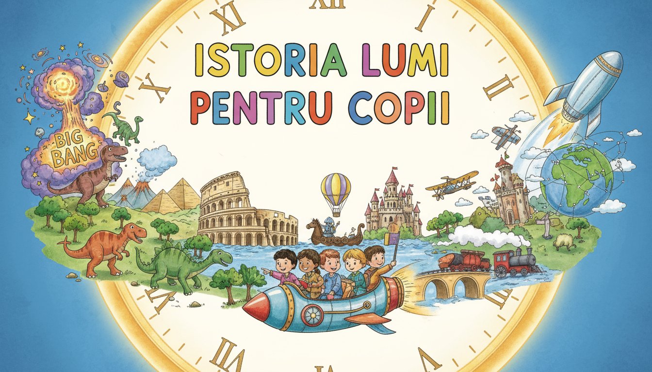 Istoria lumii pentru copii o călătorie pe scurt